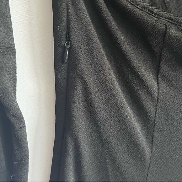 Women's Rag & Bone Black Long Sleeve Mini Dress with Back Cutout - Picture 7 of 9